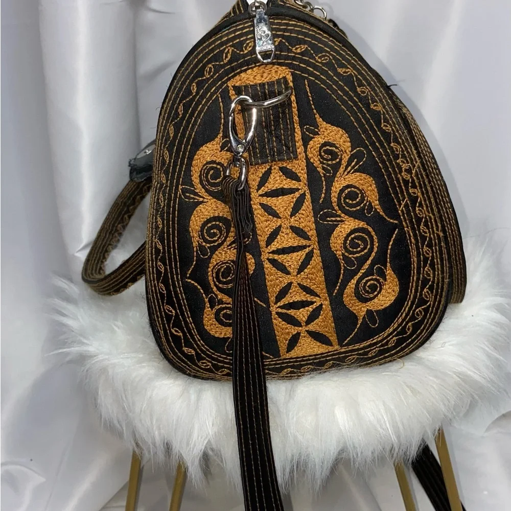 Banda Bags crossbody handbag Button missing                   (N) - Picture 4 of 13